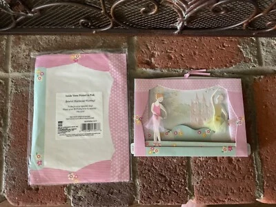 NEW BALLERINA SLIDE & PULL MOVEMENT BIRTHDAY CARD BY PAPER MAGIC W/ENVELOPE - Image 1 of 4