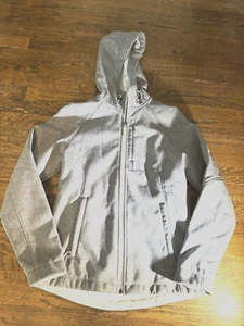 Kirkland Signature Gray Fleece Lined Soft Shell Hooded Jacket Women's small - Picture 1 of 7