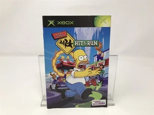 Los Simpson Hit and Run - Solo manual Microsoft Xbox OG - FRANCÉS MÁS GRANDE - Imagen 1 de 1