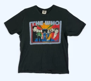 The Who Shirt Mens Large Black Bids Farewell Concert Tour Vintage 2005 Merch Y2K - Picture 1 of 6