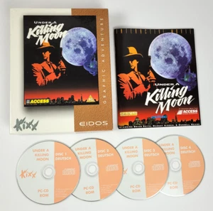 Under A Killing Moon, DOS-Game, Karton / Big-Box, 4 x CD-ROM, PC-Spiel - Bild 1 von 7