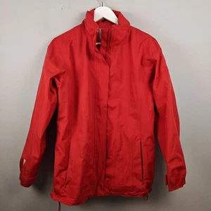 Regatta Coat Womens UK 14 40 Red Full Zip Jacket Polyester Outdoor Waterproof - Picture 1 of 11