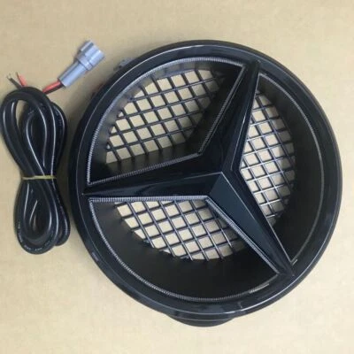 Luz LED emblema rejilla estrella iluminada para Mercedes-Benz W204 GLK W245  Foto 1 de 4