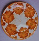 Inda Ceramic Plate Tableware Made In Colombia Flower Pattern 9"