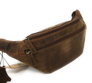 Bauchtasche Gürteltasche Hüfttasche Umhängetasche Crossbag Leder Sport Tasche - Bild 1 von 4