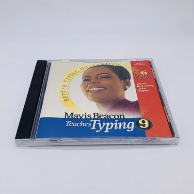 Mavis Beacon Teaches Typing Version 9 PC Windows, 1998 Ages 8 and Up - Tested - Image 1 of 4