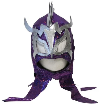 Máscara de lucha libre Ultimo Dragon réplica púrpura Lucha Libre Pro máscara Foto 1 de 4