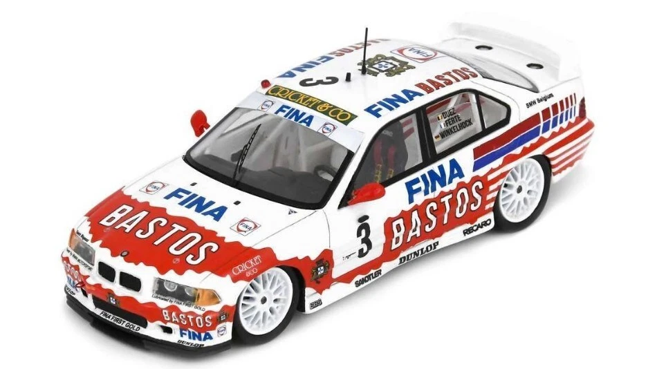 Spark SB675 1/43 BMW 318I #3 2Nd 24H Spa 1994 M. Duez - J. Winkelhock - A. Ferte