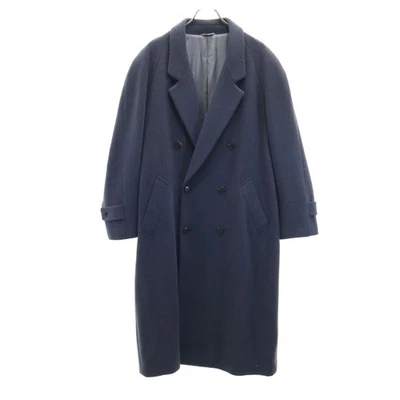 Abrigo de lana Givenchy años 90 antiguo patrón espiga L gris para hombre Foto 1 de 4