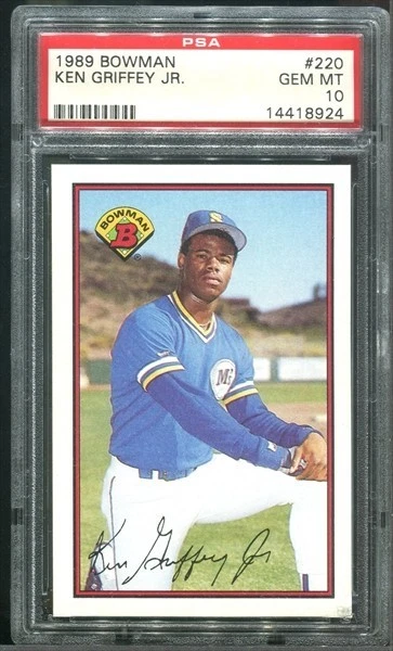 Bowman Ken Griffey Jr. #220 1989 PSA 10 novato Foto 1 de 1
