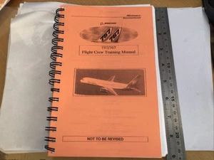 USED Airtours International Boeing 757 767 Flight Crew Training Manual FCTM 1999 - Picture 1 of 24