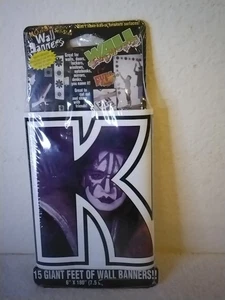 KISS Wallpaper Boarder-Wall Euphoria 15 Ft. 6" X 7.5 ft. 1997 Kiss Catalog ACE - Picture 1 of 4
