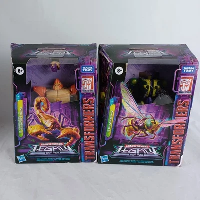 Transformers Legacy Predacon Sandstorm & Buzzsaw Deluxe Class NUEVO Foto 1 de 4