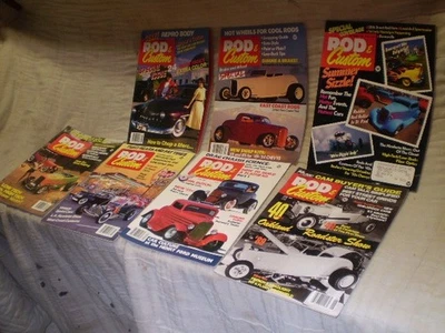ROD & CUSTOM MAGAZINE LOT 7 1988-1989 With 1988 Premier Issue - Image 1 of 4