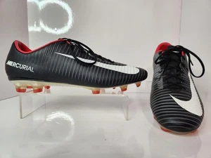 Nike Mercurial Veloce III FG - Mens US 8.5 - 847756-002 Firm Ground Cleats Black - Picture 1 of 12