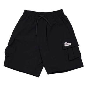 Converse Kids Black Cargo Shorts, Size 7Y - Picture 1 of 2