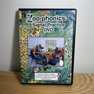 RARE Zoo-Phonics Signal Practice Video DVD Preschool Alphabet Preschool Learning - Picture 1 of 9