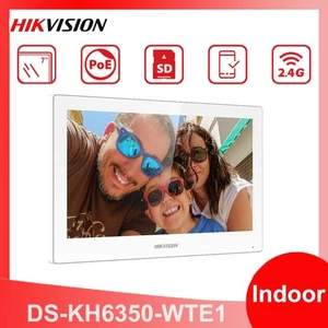 Hikvision DS-KH6350-WTE1 7''  Touchscreen Two Way Audio WiFi PoE Indoor Station - Picture 1 of 4