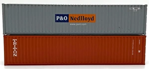 HO UNKNOWN 40' CONTAINER P&O NEDLLOYD & TRITON - Picture 1 of 2