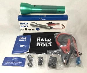 HALO Bolt Flashlight & Car Jump Starter Portable Power Kit – Mint Green - Picture 1 of 16