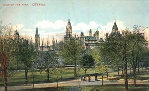 Blick auf den Park Ottawa Ontario Luftbild Postkarte - Bild 1 von 2