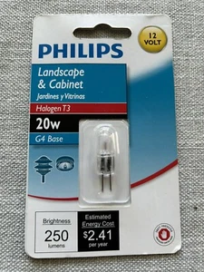 Five Philips Landscape & Cabinet T3 12volt Bulbs - Picture 1 of 3