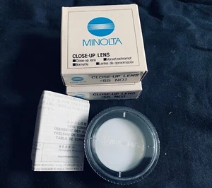 Minolta Close Up Lens 55mm No 1 - NOS - Picture 1 of 1