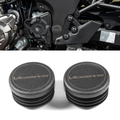 Tapas de tapa de orificio de marco decorativas para Kawasaki Versys 1000 Z1000 Ninja1000 Foto 1 de 4