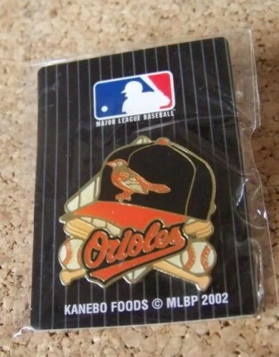 Baltimore Orioles 2002 Kanebo Foods Japanese lapel pin issued in Japan MLB - Image 1 of 4