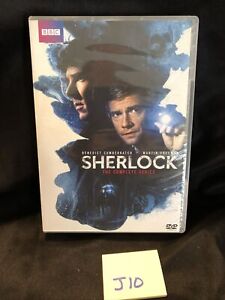 Sherlock: The Complete Series Seasons 1-4 + The Abominable Bride (9 Discs, DVD)!