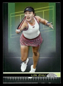 2024 Topps Chrome Tennis LIN ZHU #133 - Imagen 1 de 2