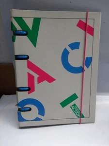 '90 TRUSSARDI ACTION - RACCOGLITORE AD ANELLI EXCERCISE BOOK - PICCOLO - BIANCO - Picture 1 of 2