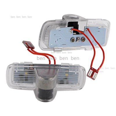 Lámpara de sombra fantasma proyector de cortesía de luz LED para HONDA Accord Pilot 2 piezas Foto 1 de 4