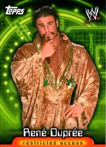 2006 Topps WWE Insider English (Reino Unido) tarjeta de lucha libre #24 Rene Dupree - Imagen 1 de 2