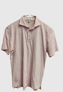 Poloshirt Herren Peter Millar Rosa & Weiß S/S - Bild 1 von 4