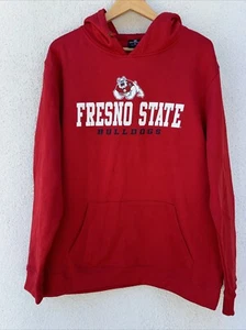 Colosseum Fresno State Bulldogs Red Hoodie XL NWT MSRP $55 - Picture 1 of 8