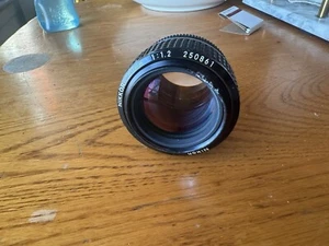Nikon Nikkor 50mm f/1.2 ai-s MF Lens 50 - Picture 1 of 5