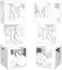 Mr and Mrs Balloon Boxes Wedding Decoration Includes Balloons Mr and Mr Mrs and