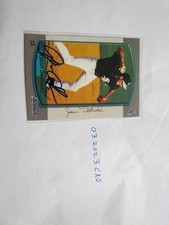 2000 Bowman Jason Dellaero signed Baseball Card