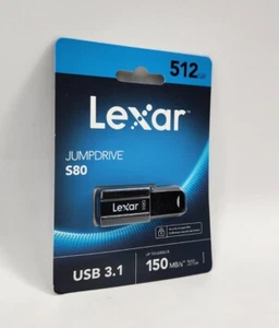 Lexar Jumpdrive S80 512GB USB 3.1 Flash Drive up to 150MB/s - Zdjęcie 1 z 6