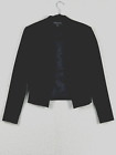 Forever New Womens Blazer Size 8 Black Open Jacket Desk to Dinner to Occasion