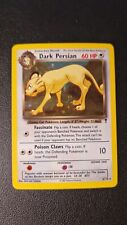 Pokemon Dark Persian Holo Legendary No Reverse No Charizard Near Mint Perfetto