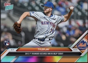 2024 Topps NOW RC Rainbow 2015 1st Rounder Win Debut 4.11.24 TYLER JAY Digital - Picture 1 of 1