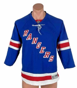 BRAD RICHARDS #19 RANGERS REEBOK SEWN YOUTH HOCKEY BLUE JERSEY LG/XL NWT RT $100 - Picture 1 of 12