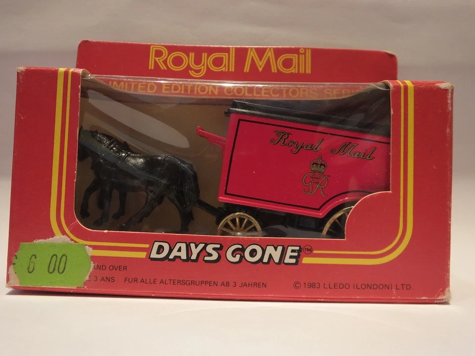 LLEDO DG11 004A HORSE DRAWN REMOVAL VAN - ROYAL MAIL - RARE VERSION #19 - Image 1 of 1