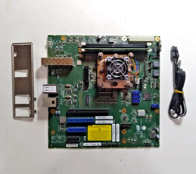 INTEL HARCUVAR MOTHERBOARD w/Intel Genuine Processor, 4GB RAM *READ #0207 - Image 1 of 4