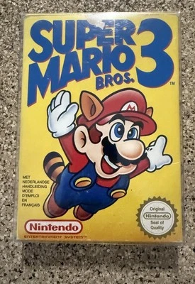 Nintendo (NES) - Super Mario Bros 3 - Cart & Box - Working - PAL - Image 1 of 4