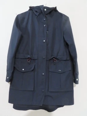 J.Crew Navy Raincoat Size XXS Petite - Image 1 of 4