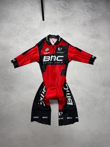 Pearl Izumi Team BMC Issue Pro Match 5 Shortsleeve Speedsuit Cycling Jersey Sz L - Picture 1 of 20