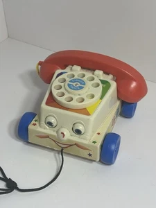 Fisher-Price Classic Chatter Phone Toy Telephone 2009 Vintage - Bild 1 von 7